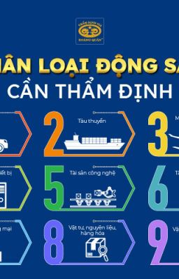 Các loại động sản cần thẩm định