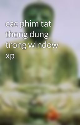 cac phim tat thong dung trong window xp