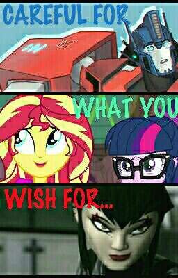 Careful for what you wish for ▪️ TFP, MLP And TMNT Crossover ▪️