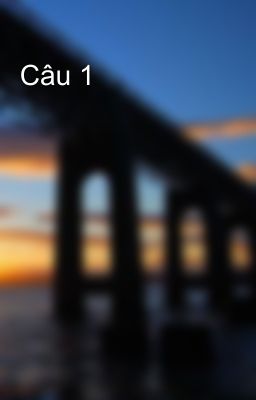 Câu 1