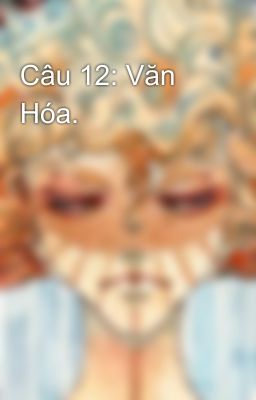 Câu 12: Văn Hóa.