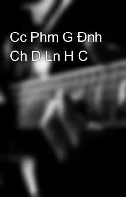 Cc Phm G Đnh Ch D Ln H C