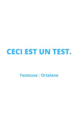 Ceci est un test.