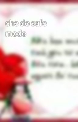 che do safe mode