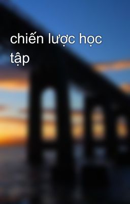 chiến lược học tập