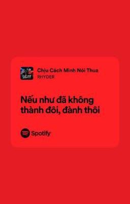 Chịu Cách Nói Của Anh.. [RhyCap]