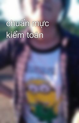 chuẩn mực kiểm toán 