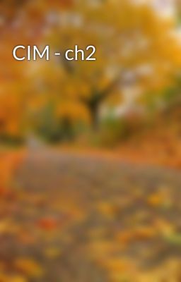 CIM - ch2