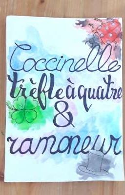 Coccinelle, trèfle à quatre et ramoneur