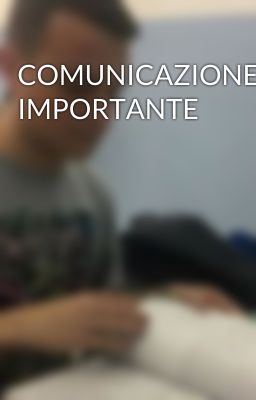 COMUNICAZIONE IMPORTANTE