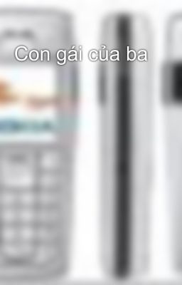 Con gái của ba