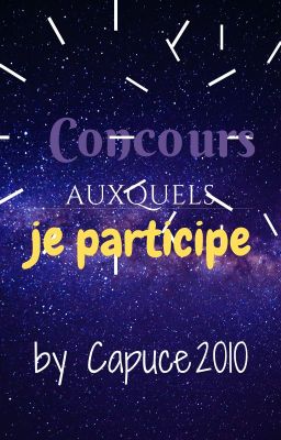 Concours auxquels je participe