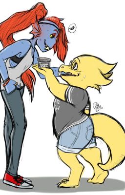 Confessions <3 (Undyne x Alphys)