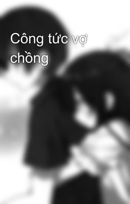 Công tức vợ chồng