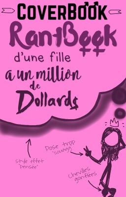 CoverBook et RantBook d'une fille à un million de dollards 