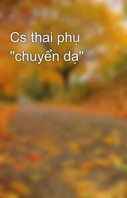 Cs thai phụ 