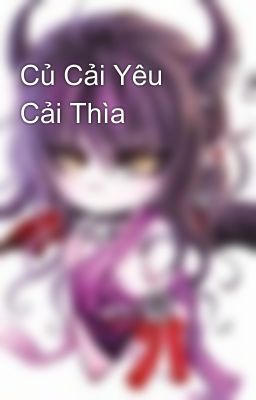 Củ Cải Yêu Cải Thìa