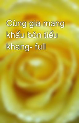 Cùng gia mang khẩu bôn tiểu khang- full