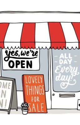 Cute little cover shop (Open for business) 