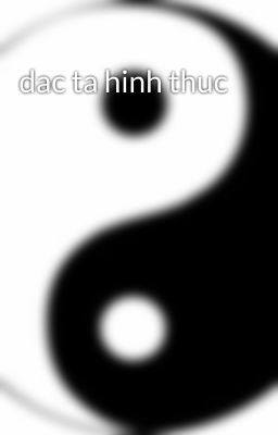 dac ta hinh thuc