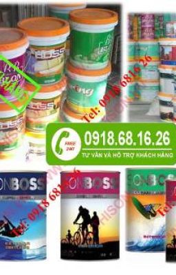 ĐẠI LÝ SƠN BOSS MÀU TRẮNG LĂN TRẦN CHÍNH HÃNG GIÁ RẺ NHẤT TPHCM