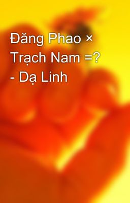 Đăng Phao × Trạch Nam =? - Dạ Linh