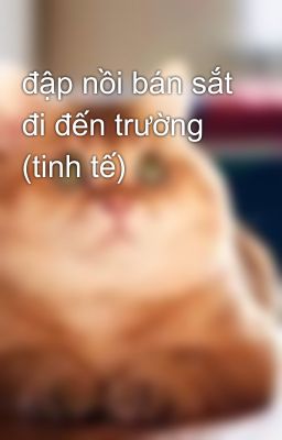 đập nồi bán sắt đi đến trường (tinh tế)