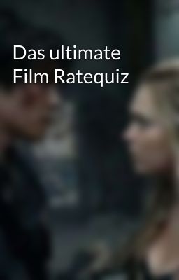 Das ultimate Film Ratequiz