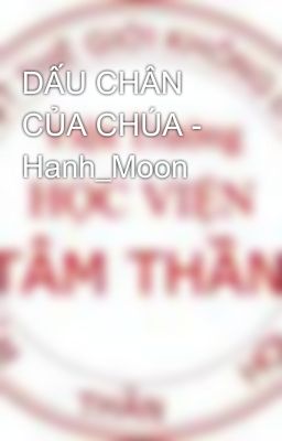 DẤU CHÂN CỦA CHÚA - Hanh_Moon