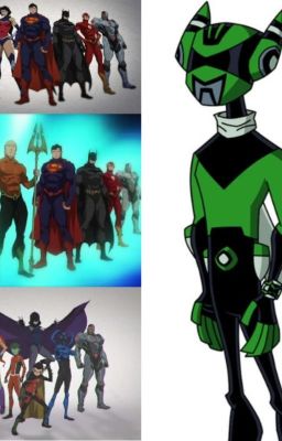 DC Ben 10, El Caballero Alienígena X Liga De La Justicia: Ilimitada.