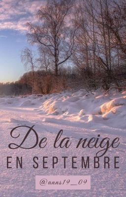 De la neige en septembre