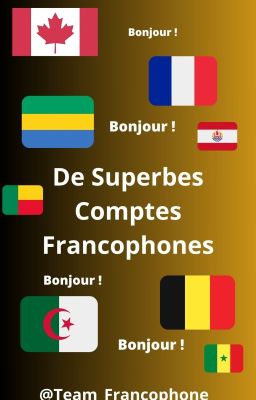 De superbes comptes francophones ^^