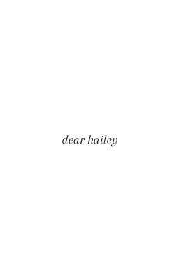 ✓ dear hailey ★ eli moskowitz 