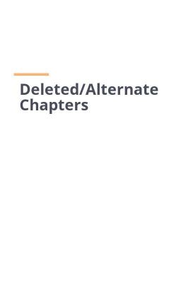 Deleted/Alternate chapters