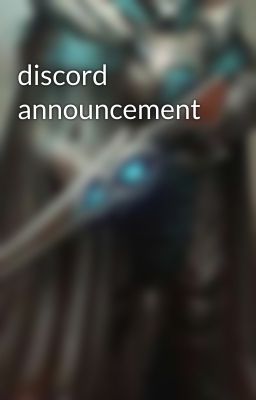 discord announcement 