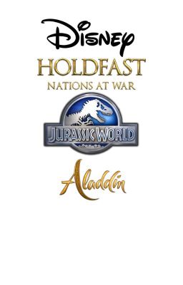 Disney Holdfast Jurassic World Aladdin