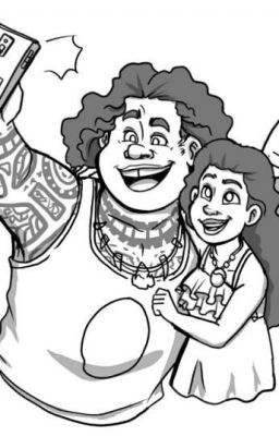 Disney University (A Maui x Moana x Tamatoa Fanfic)