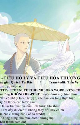 [ĐM] Tiểu Hồ Ly Và Tiểu Hòa Thượng