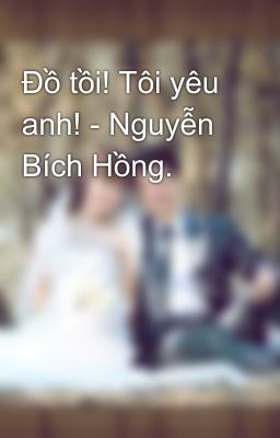 Đồ tồi! Tôi yêu anh! - Nguyễn Bích Hồng.