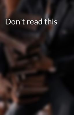 Don't read this