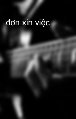 đơn xin việc