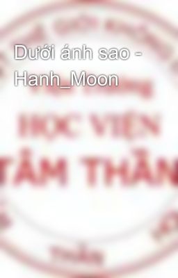 Dưới ánh sao - Hanh_Moon