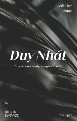 °edit° duy nhất | ⌞jayhoon⌝