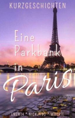 Eine Parkbank in Paris