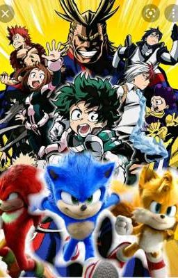 El equipo Sonic en Boku no Hero Academia.