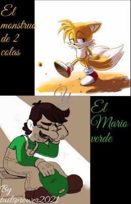 El monstruo de 2 colas y el Mario verde