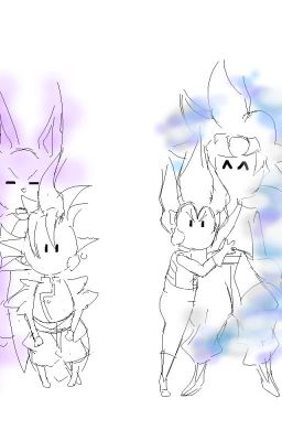 El poder de un Dios y un Saiyajin. (Bills x Shin, Goku x Vegeta) One shot.