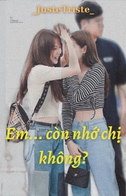 Em... còn nhớ chị không? (JenSoo)