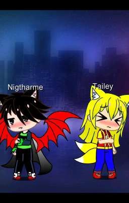 enamorado de la hermana de Tails??💛🖤(Taley x Nigtharme)🖤💛