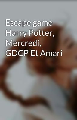 Escape game Harry Potter, Mercredi, GDCP Et Amari 